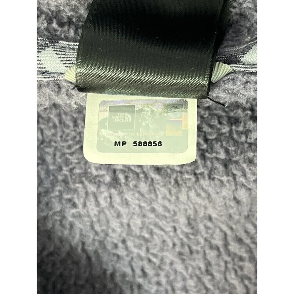 The North Face Knit Fleece Jacket Womens Lavender S Zip Front Pockets CorpCore - Picture 13 of 13